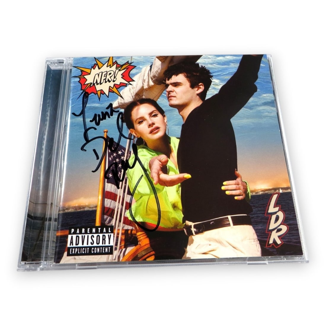 Beckett Authenticated Lana Del Rey Norman F Rockwell Signed CD Booklet (1 of 3)