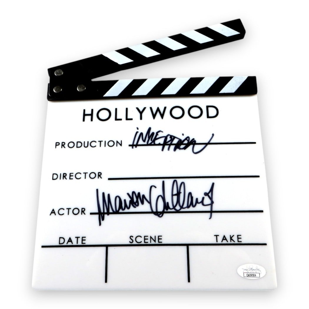 Marion Cotillard autographed Inception movie clapper inscribed JSA authenticated (1 of 3)