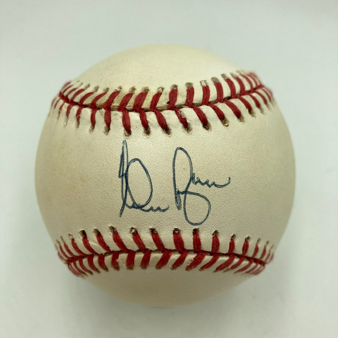 Nolan Ryan autographed Official American League baseball JSA COA: Nolan Ryan autographed Official American League baseball JSA COA This is an official American League baseball signed by Nolan Ryan. The autograph is authenticated by James Spence Authentication (JSA),