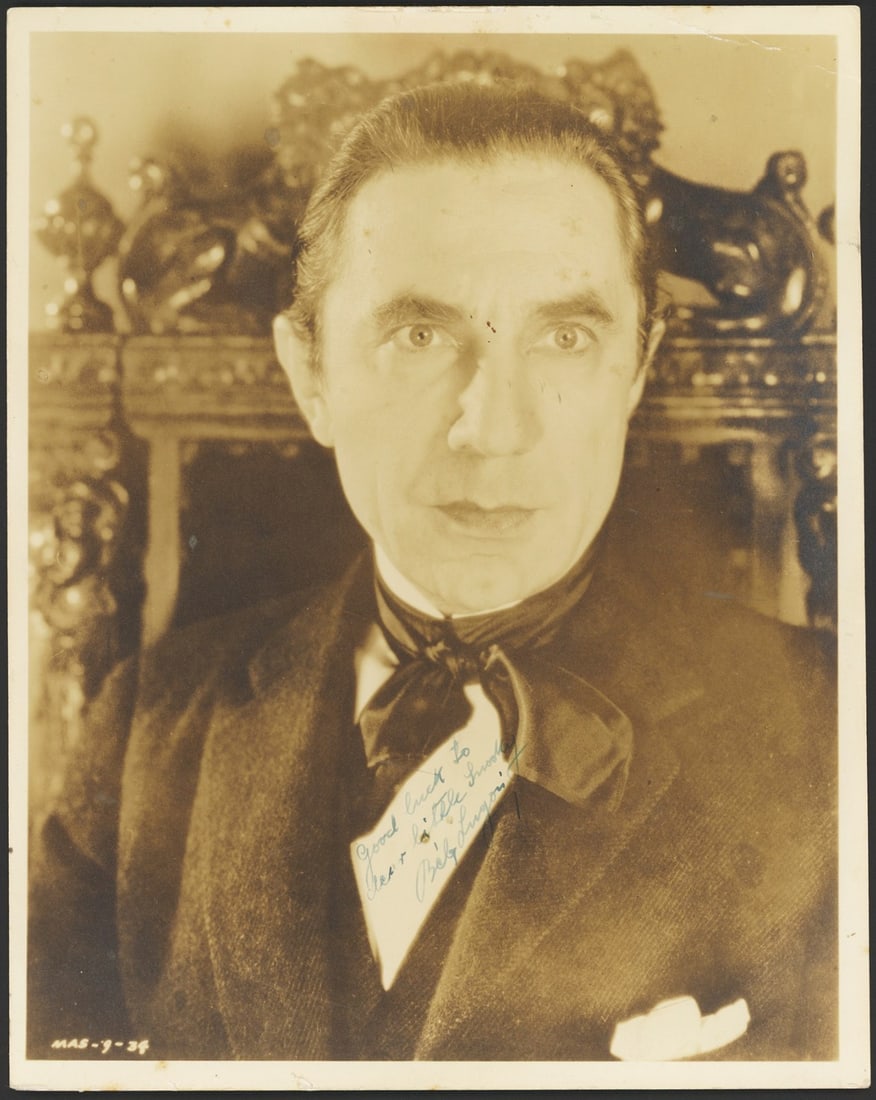 Signed Original 1934 Bela Lugosi Dracula 8x10 Photograph PSA DNA LOA (1 of 4)