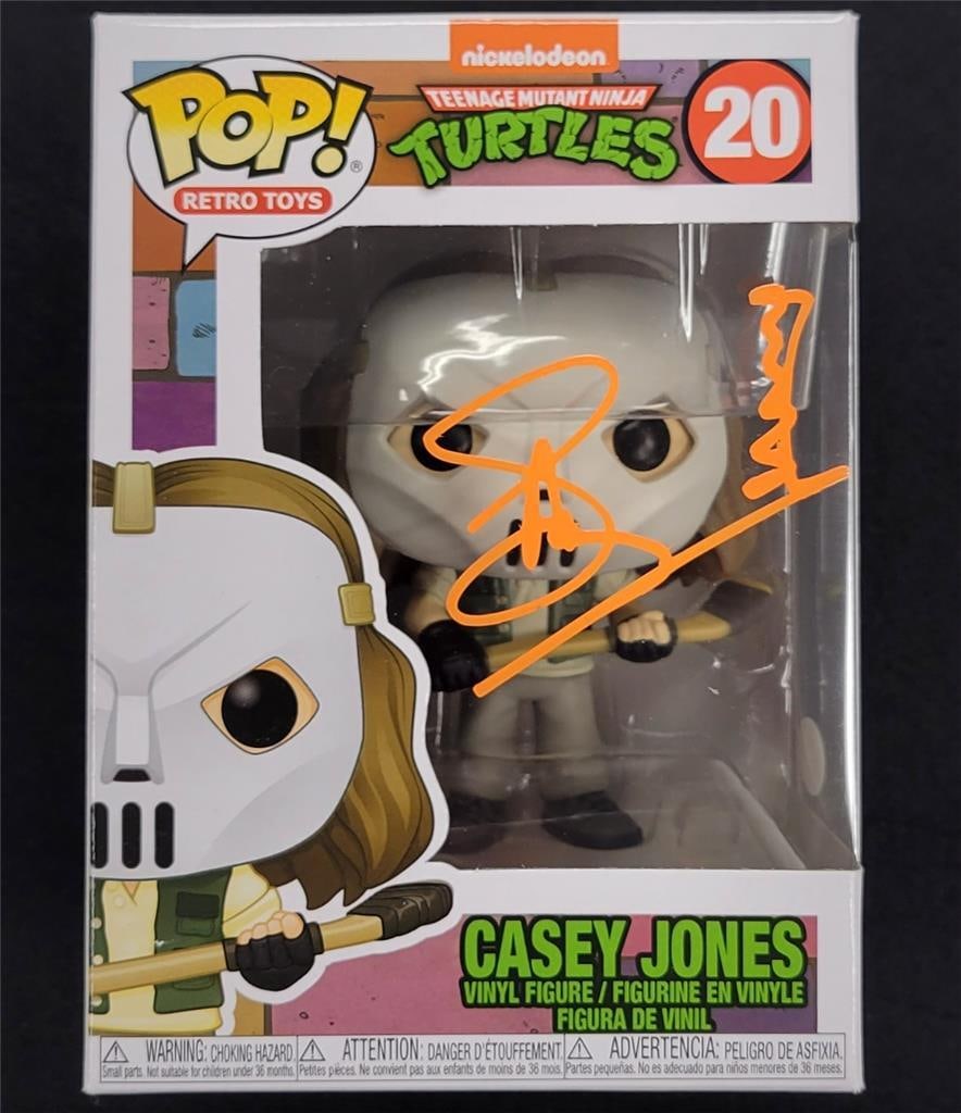 Autographed Casey Jones Funko Pop Stephen Amell JSA Certified (1 of 7)