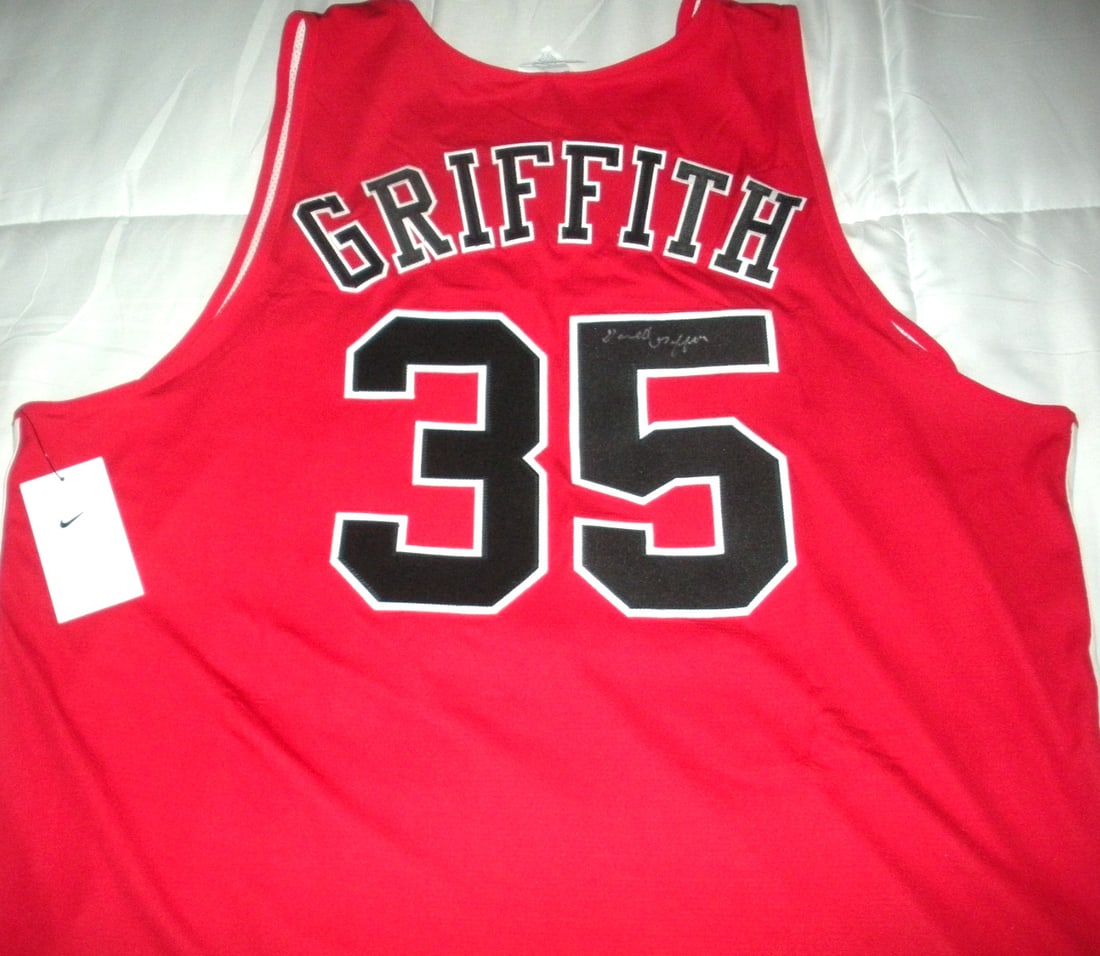 Nike Louisville Cardinals Darrell Griffith Signed Licensed Jersey with COA (1 of 3)