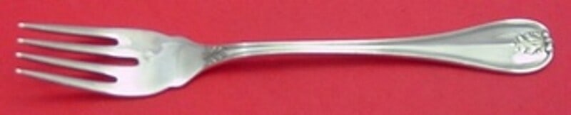 Buccellati Laura Sterling Silver Salad Fish Fork 4-Tine 7.125 Inch: Buccellati Laura Sterling Silver Salad Fish Fork 4-Tine 7.125 Inch This exquisite salad or fish fork is crafted from sterling silver and features the elegant Laura pattern by Buccellati. Measuring 7 1