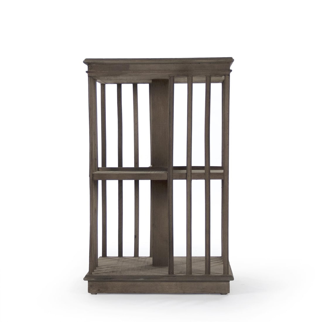 Zentique Alphonse Occasional Table Elm Plywood English Traditional 27.5H 17W 17D (1 of 3)
