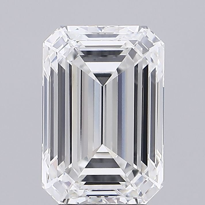 Loose Diamond - EMERALD 4.51ct F VS1: Loose Diamond - EMERALD 4.51ct F VS1 Source: This is a real non-mined Diamond that has been grown in a lab Shape: EMERALD Carats: 4.51 Color: F Clarity: VS1 Certification: IGI Video: