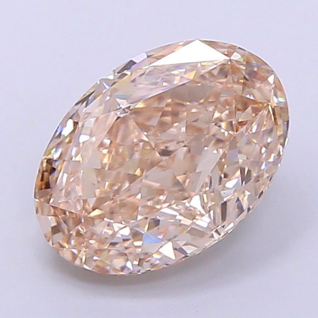 Loose Diamond - OVAL 3.12ct Very Light Brown VS1: Loose Diamond - OVAL 3.12ct Very Light Brown VS1 Source: This is a real non-mined Diamond that has been grown in a lab Shape: OVAL Carats: 3.12 Color: Very Light Brown Certification: IGI Video: