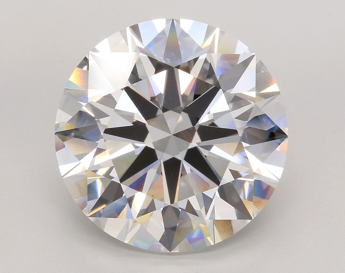 Ideal Loose Diamond - ROUND 22.04ct F VS1: Ideal Loose Diamond - ROUND 22.04ct F VS1 Source: This is a real non-mined Diamond that has been grown in a lab Shape: ROUND Carats: 22.04 Color: F Clarity: VS1 Certification: IGI Video: