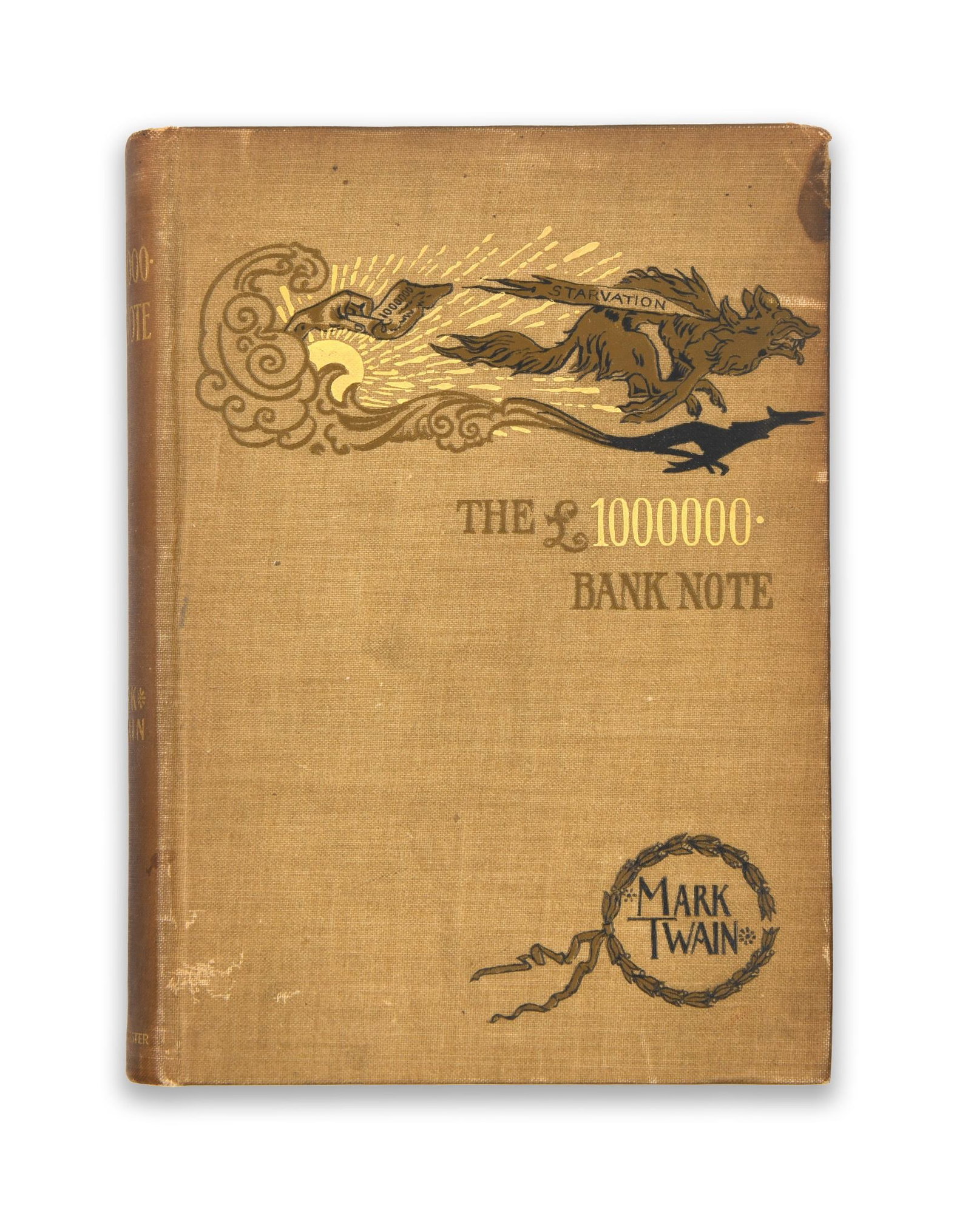 Mark Twain (1835–1910), Signed Copy, The £1,000,000 Bank-Note and Other New Stories, Charles L. (1 of 4)