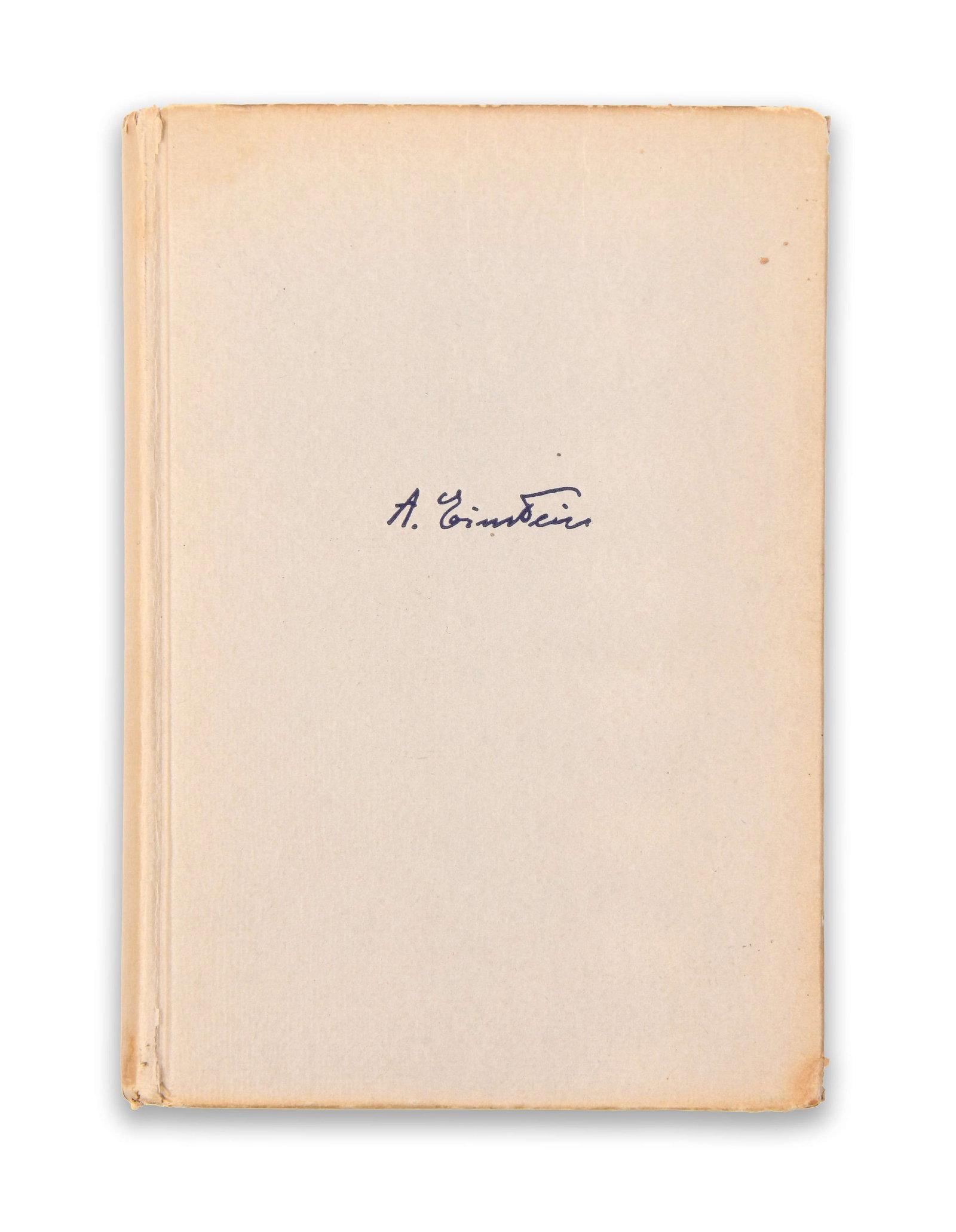 Albert Einstein (1879–1955), Signed Copy, Out of My Later Years, Philosophical Library, New York (1 of 4)