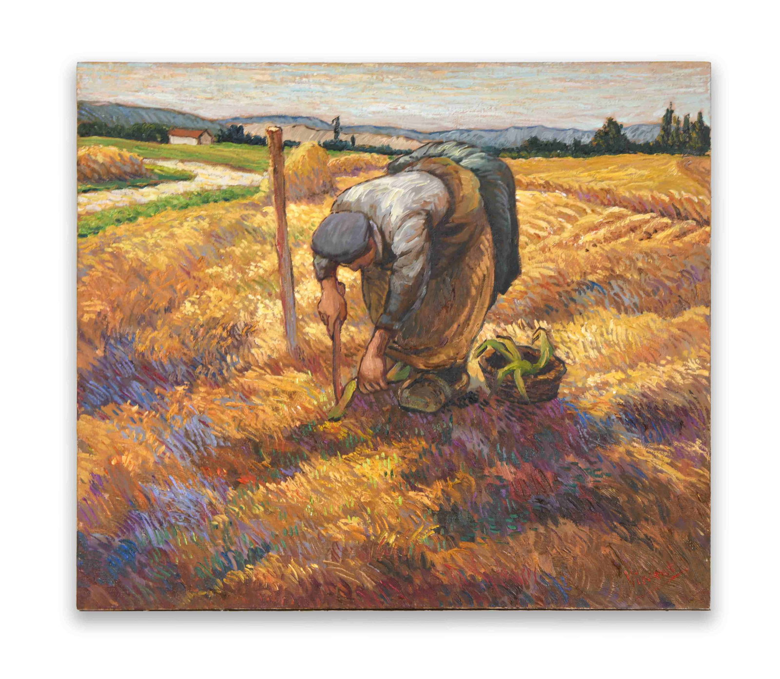 Vincent van Gogh (1853–1890), Attributed to, Oil on Canvas: VINCENT VAN GOGH (1853–1890), ATTRIBUTED TO, OIL ON CANVASDimensions:Image size:54.2 × 61.8 cm. All measured values are approximate.Provenance and Authenticity:This item includes a certificate of