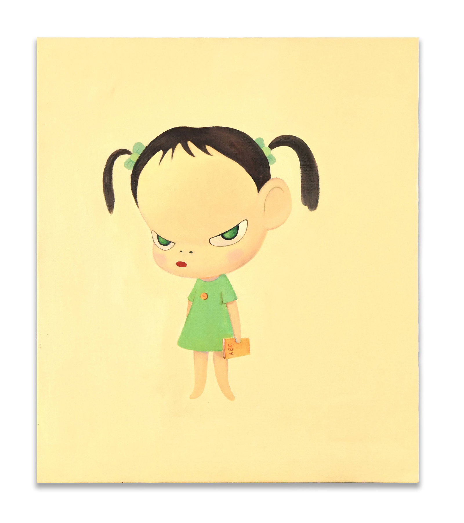 Yoshitomo Nara (b. 1959),Acrylic on Canvas: YOSHITOMO NARA (B. 1959),ACRYLIC ON CANVAS Dimensions: Image size: 73.6 × 60.9 cm. All measured values are approximate. Provenance and Authenticity: The work is executed on canvas and presented unfra