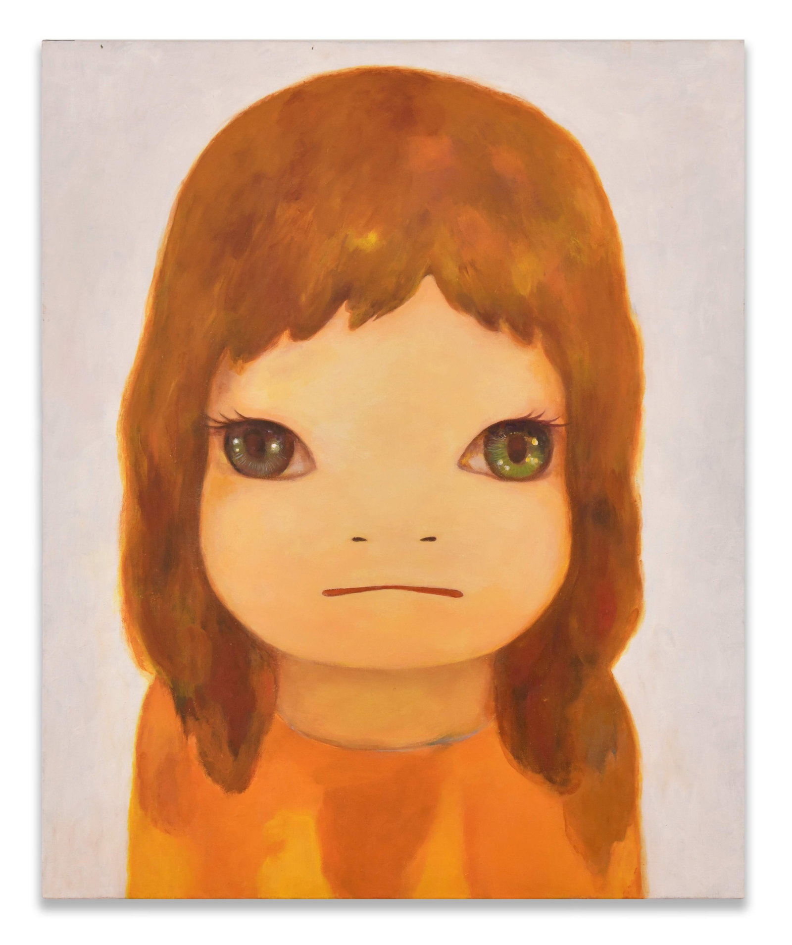 Yoshitomo Nara (1959– ),Acrylic on Canvas: YOSHITOMO NARA (1959– ),ACRYLIC ON CANVAS Dimensions: Image size:100 × 80.5 cm. All measured values are approximate. Provenance and Authenticity: This item includes a certificate of authenticity. H