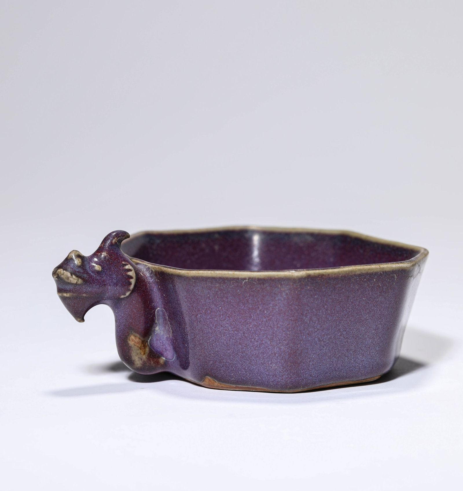 A JUN-TYPE 'DRAGON-HEAD HANDLE' CUP (1 of 5)