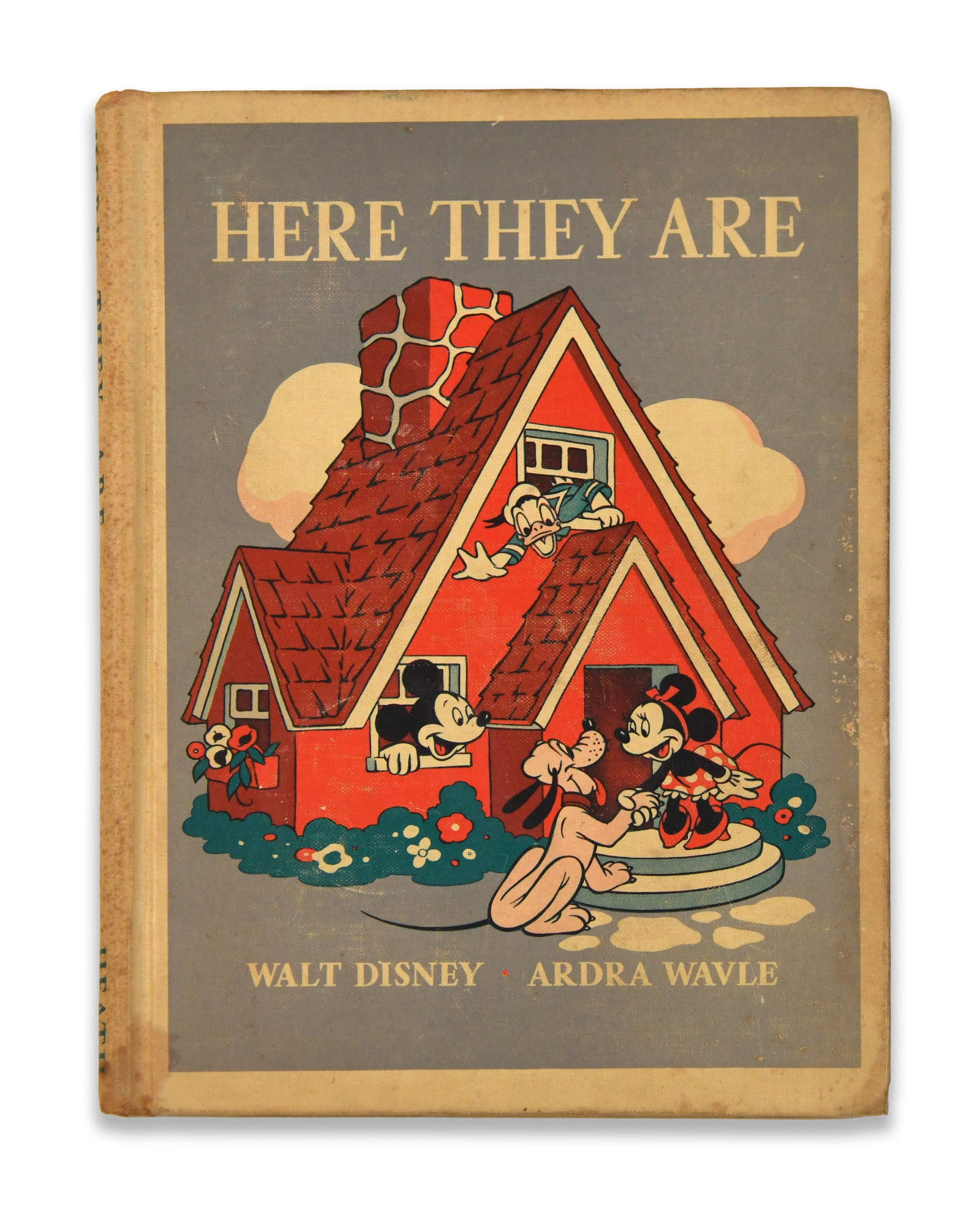 WALT DISNEY - Signed Here They Are (D.C. Heath and Company): WALT DISNEY - SIGNED HERE THEY ARE (D.C. HEATH AND COMPANY) Provenance and Authenticity: This copy of Here They Are is signed on the title page by Walt Disney. The autograph is presented without