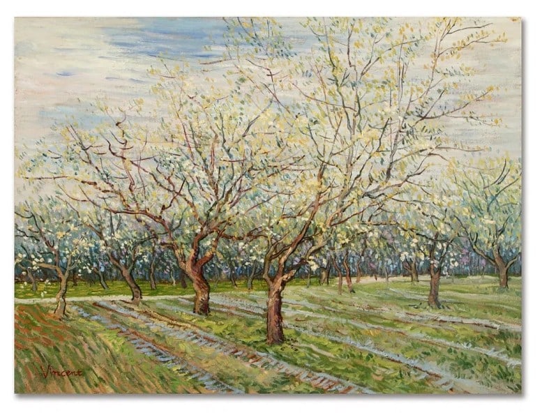 Vincent van Gogh (1853-1890), Oil on Canvas: VINCENT VAN GOGH (1853-1890), OIL ON CANVAS Dimensions: Image size: 55 x 74 cm. All measured values are approximate. Provenance and Authenticity: The work is presented on canvas with a traditional