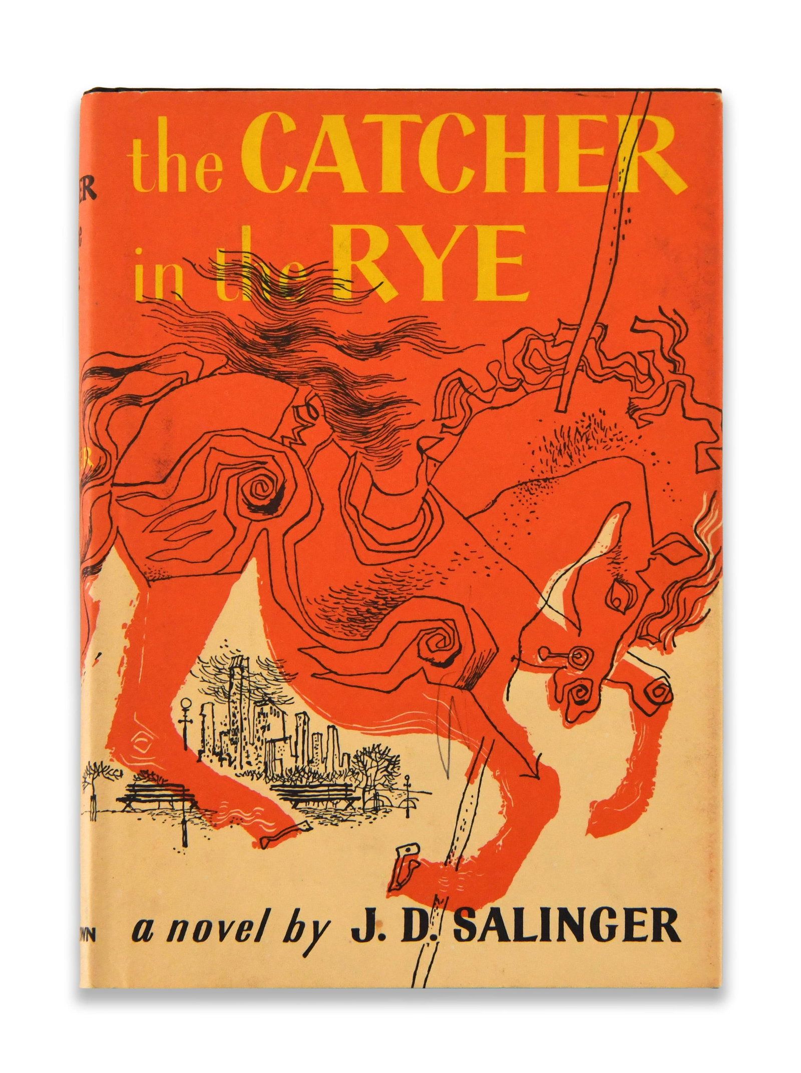 J. D. SALINGER - Signed The Catcher in the Rye (Little, Brown and Company, Boston): J. D. SALINGER - SIGNED THE CATCHER IN THE RYE (LITTLE, BROWN AND COMPANY, BOSTON) Provenance and Authenticity: The volume is inscribed and signed by J. D. Salinger on the title page, reading "Best