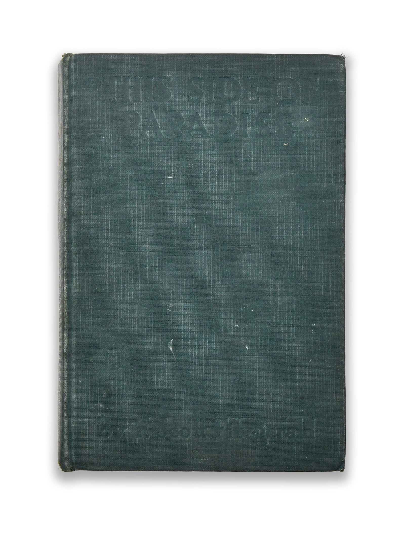 This Side of Paradise - Signed Copy by F. Scott Fitzgerald (Charles Scribner's Sons, New York, 1920) (1 of 4)