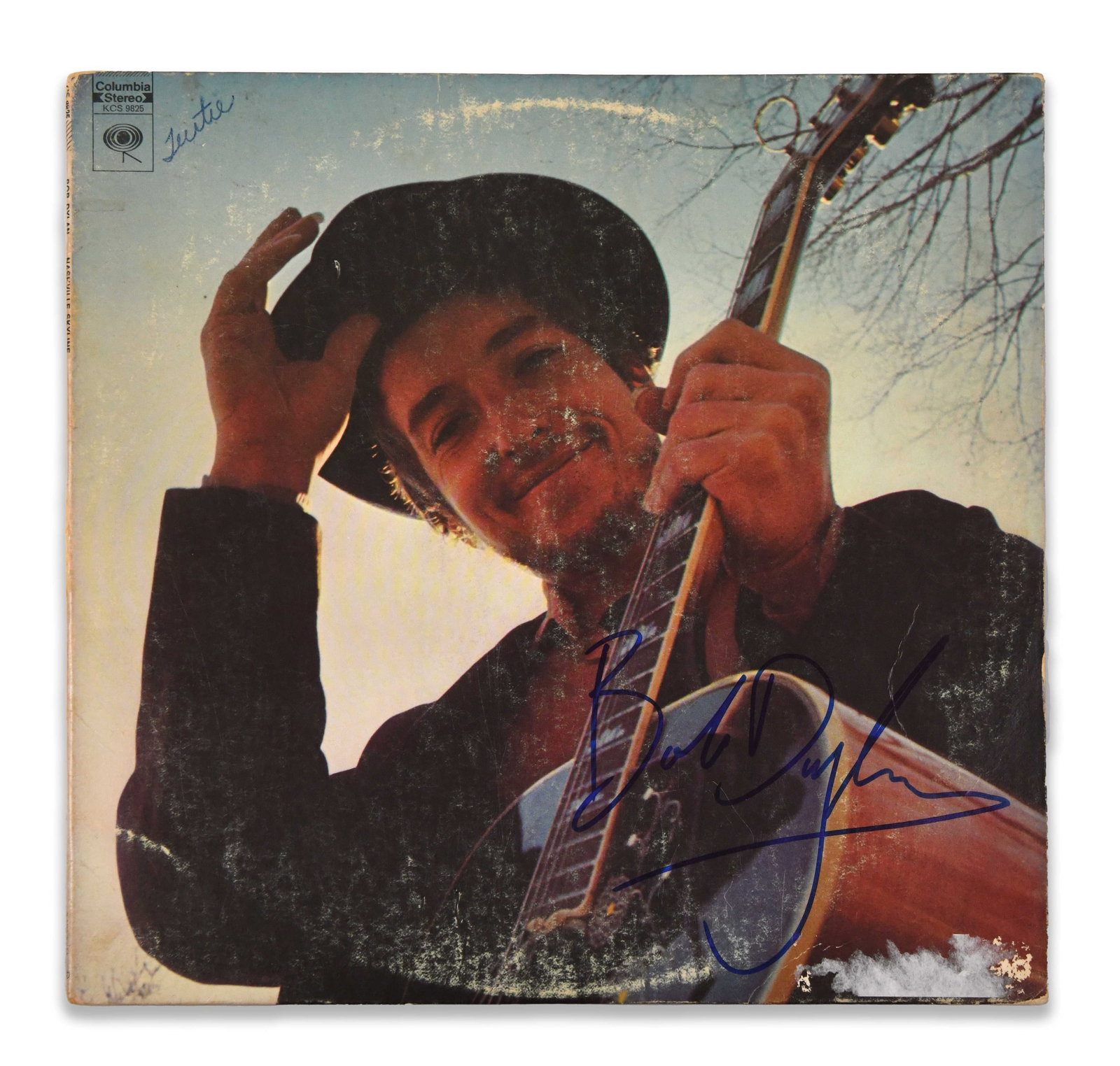 BOB DYLAN - Signed Nashville Skyline LP (1 of 5)