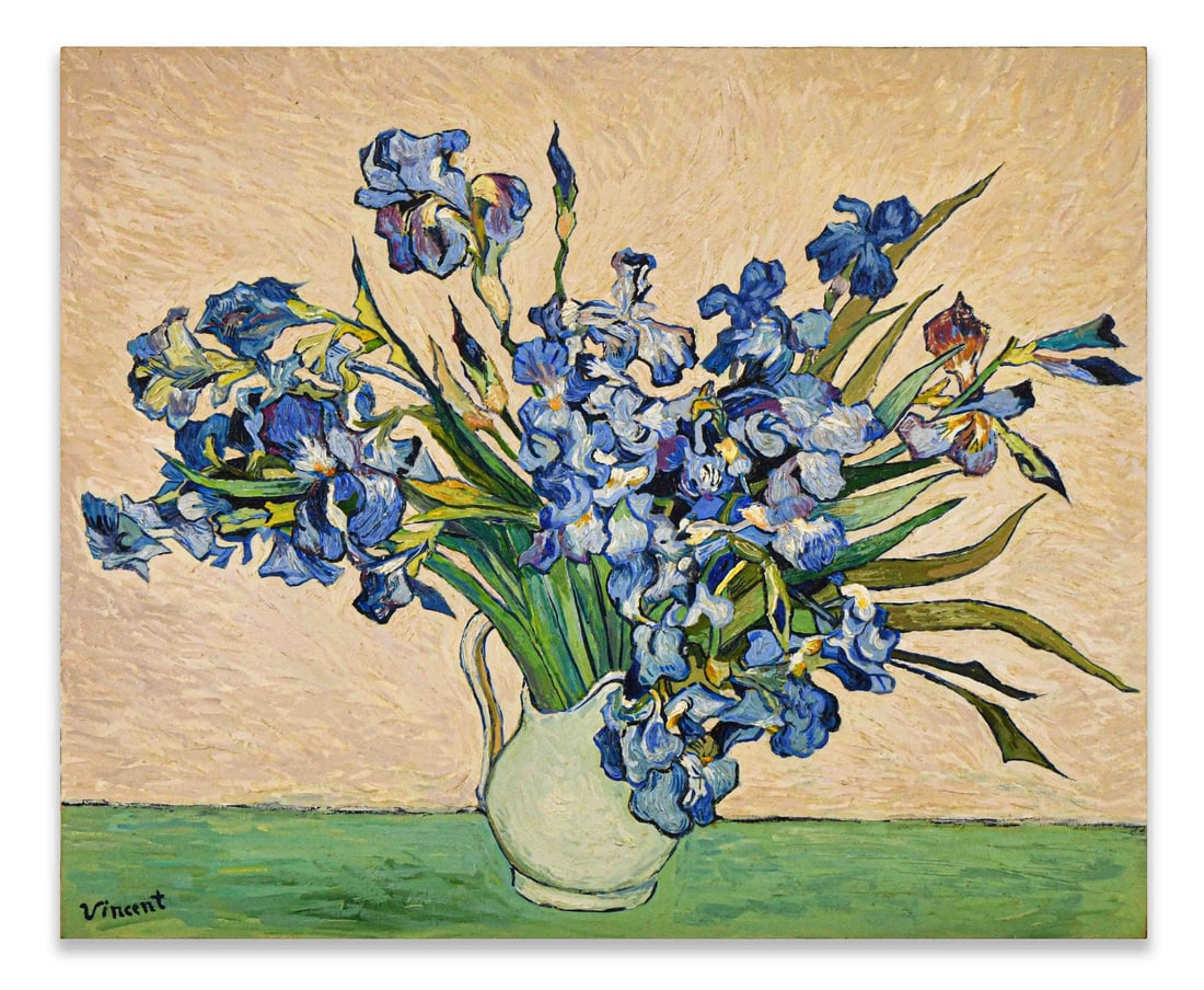 Vincent van Gogh (1853-1890), Oil on Canvas: VINCENT VAN GOGH (1853-1890), OIL ON CANVAS Dimensions: Image size: 60 x 73 cm. All measured values are approximate. Provenance and Authenticity: The work is presented on canvas with a traditional str