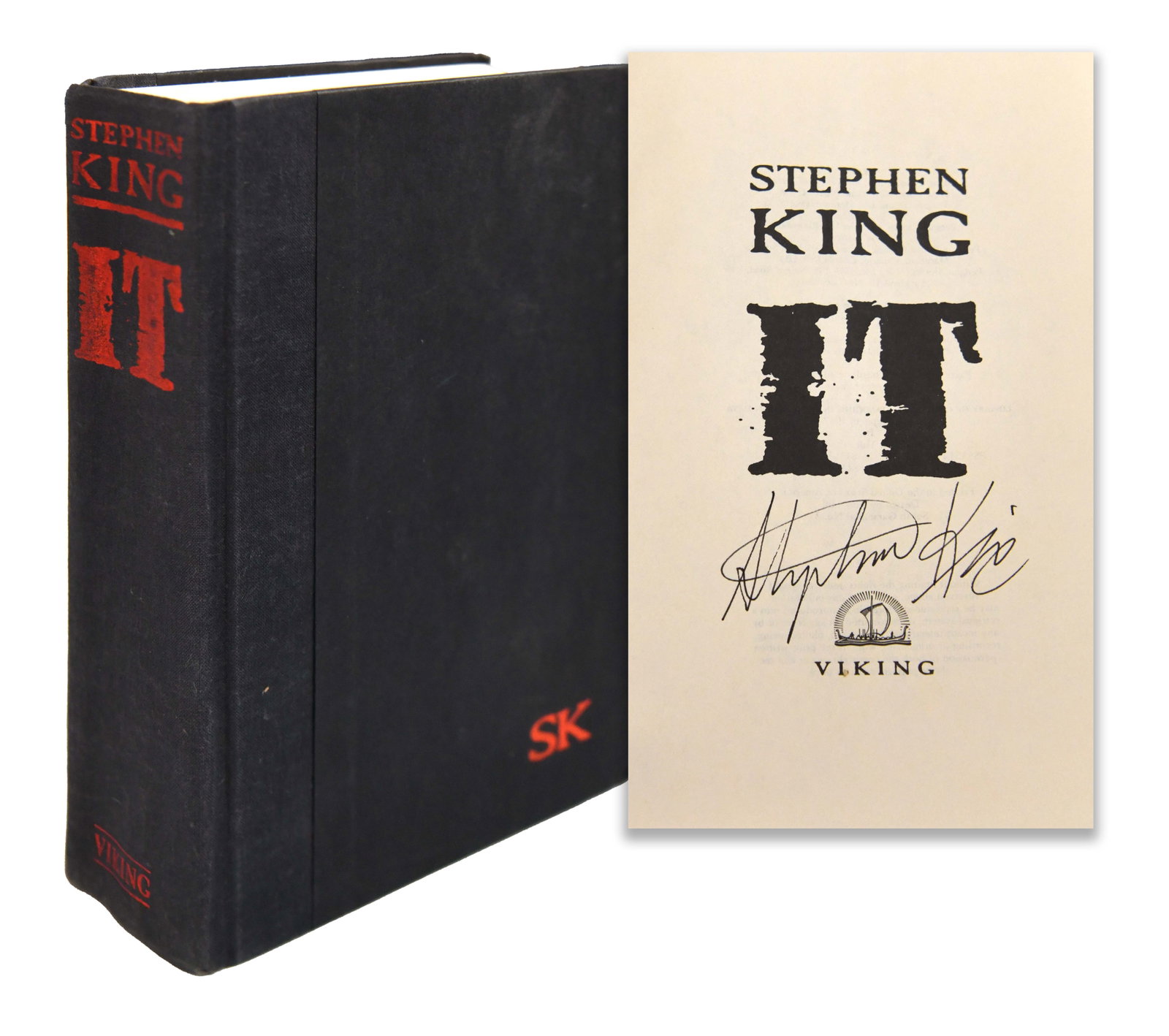 Stephen King, Signed It, Viking Edition, 1986 (1 of 6)