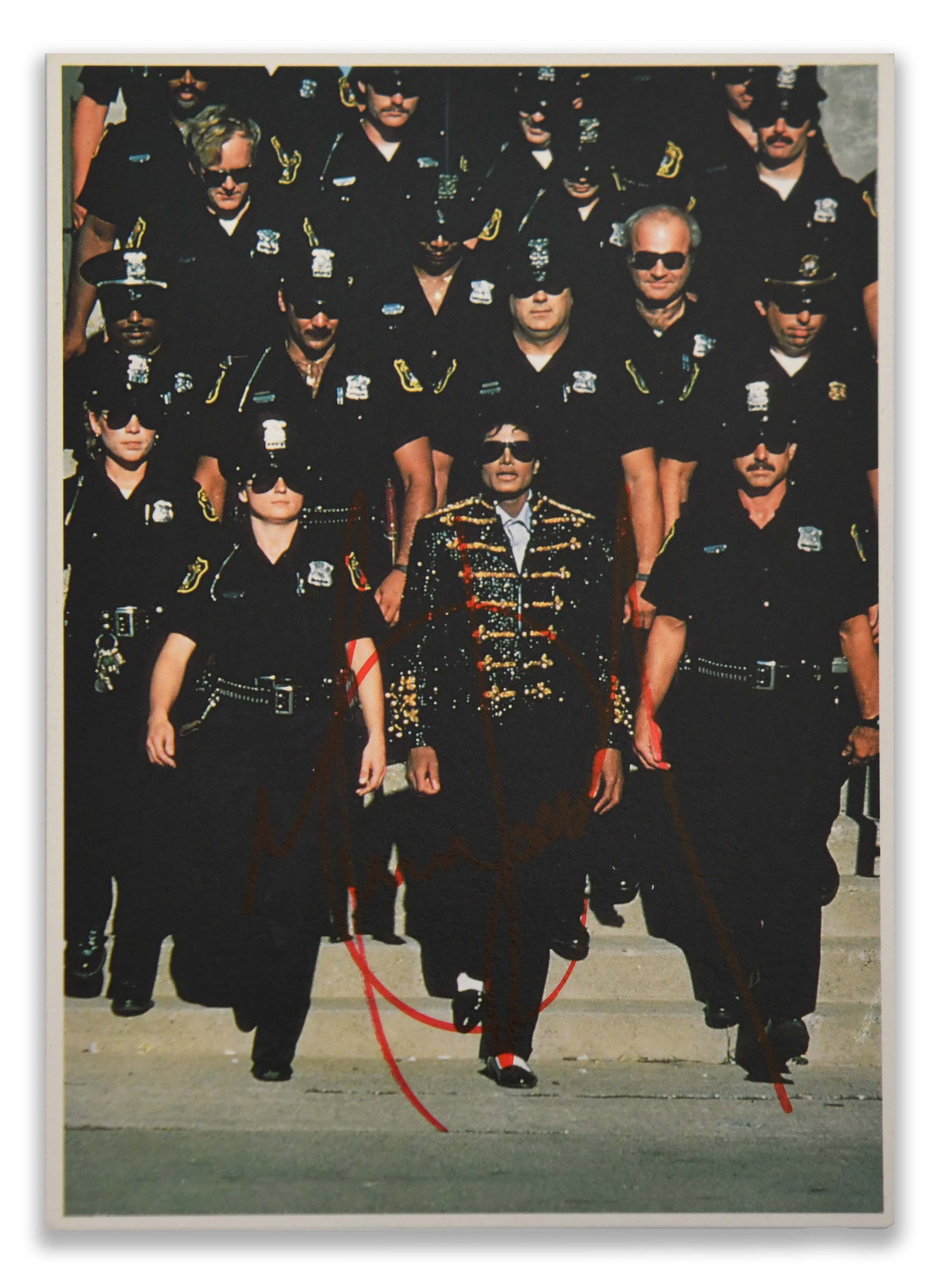 Michael Jackson, Signed Sam Emerson Photograph, 1984 (1 of 2)