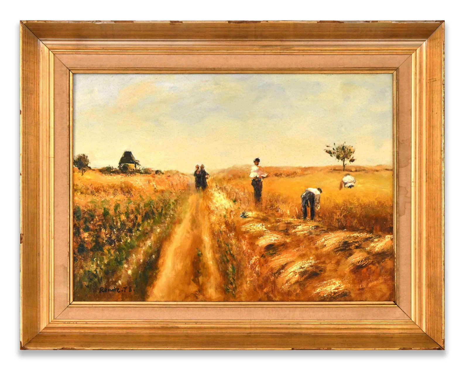 Pierre-Auguste Renoir (1841-1919), Attributed to, Oil on Canvas (1 of 2)