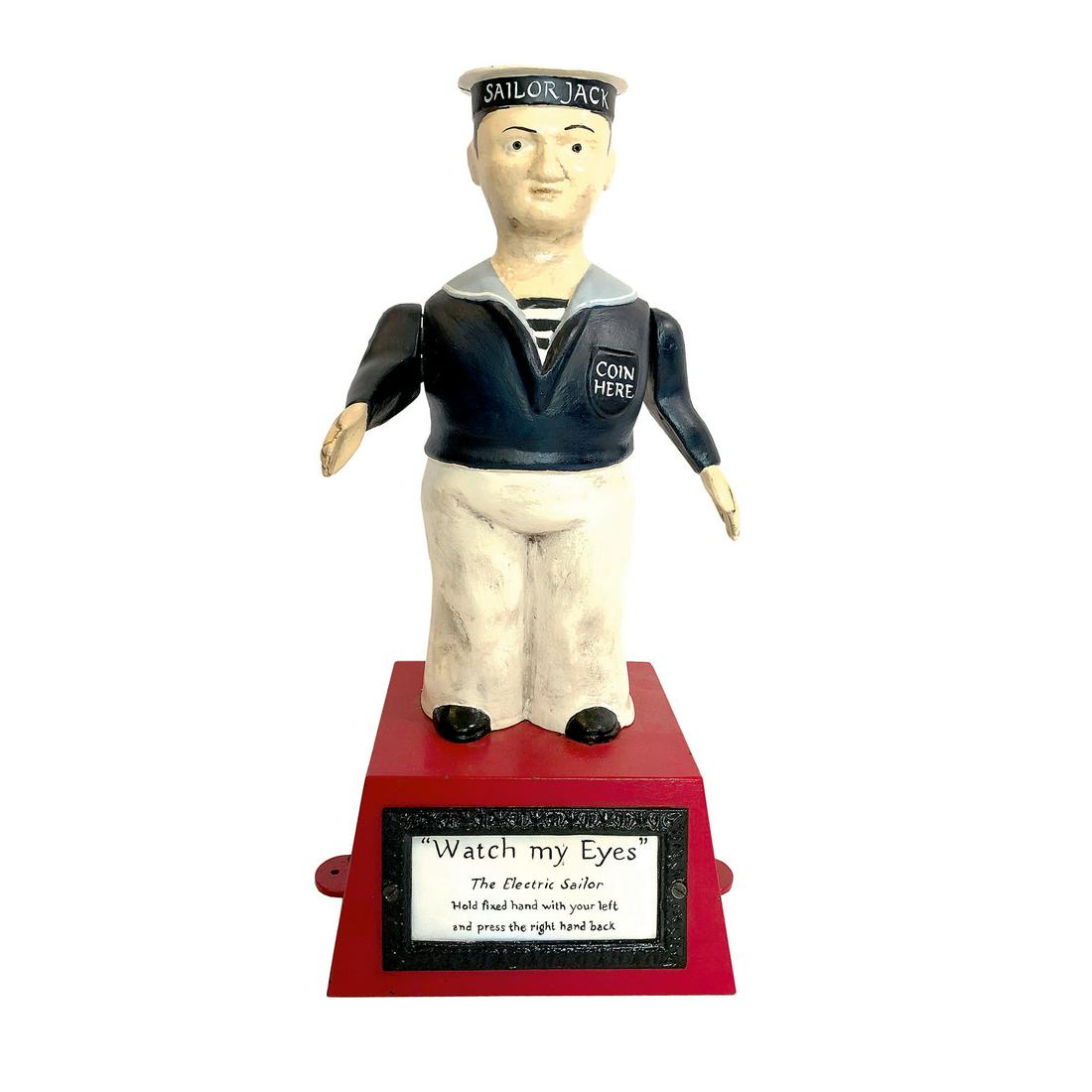 Very Rare Original 1910 Electric Sailor Shocker Game (1 of 6)