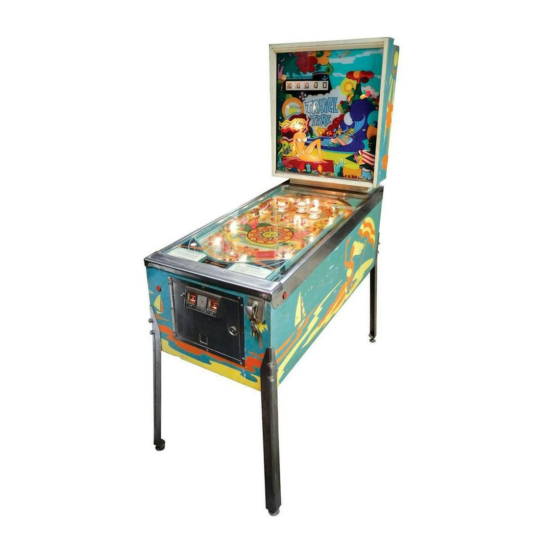 1972 Williams Travel Time Pinball Machine May 07, 2022 Dutch Auction Company in NoordBrabant