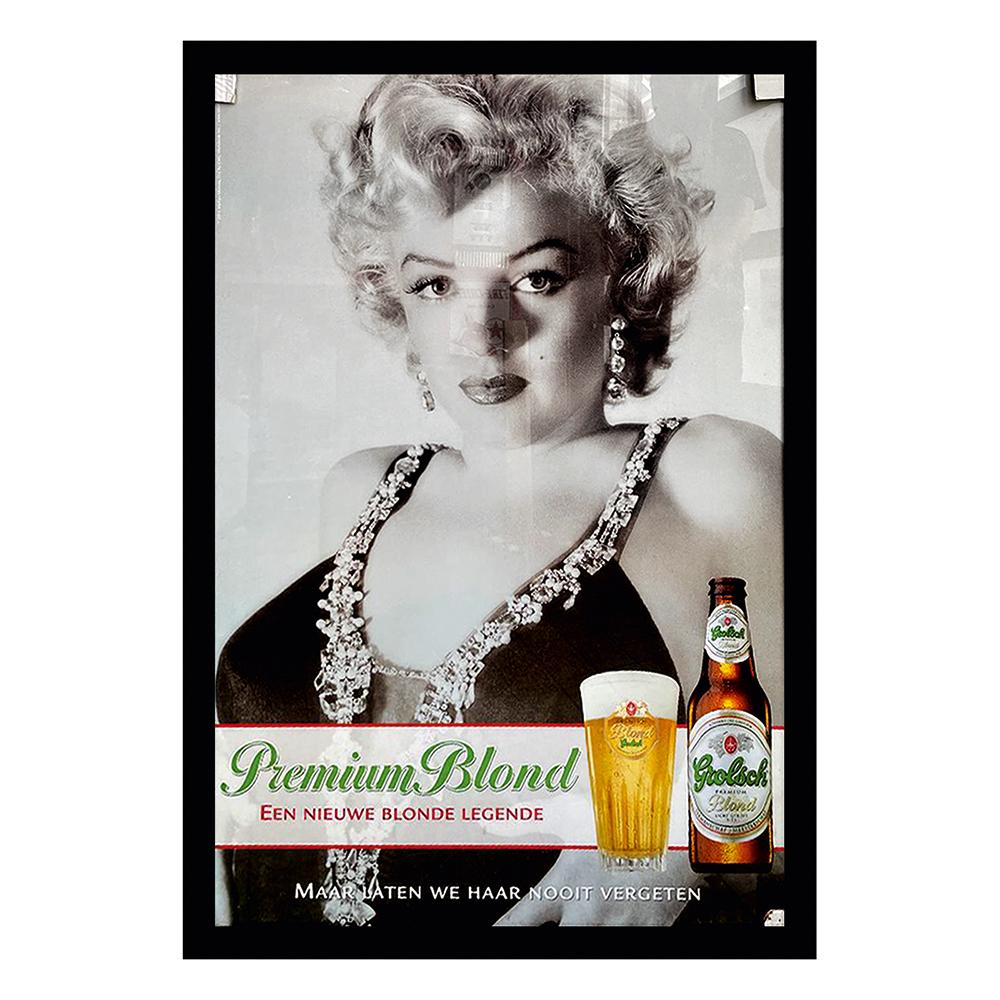 Original Dutch Grolsch Beer Marilyn Monroe Poster (1 of 2)