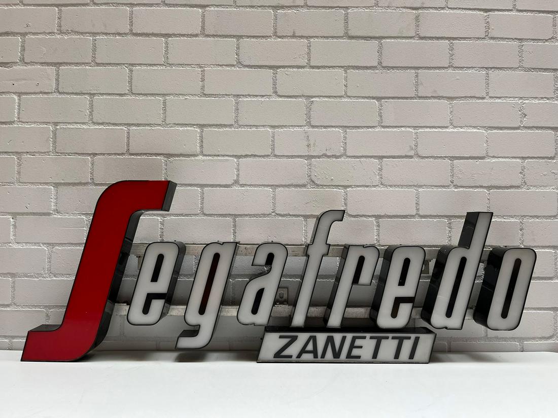 Segafredo Zanetti Front Lit Channel Letters Sign (1 of 9)