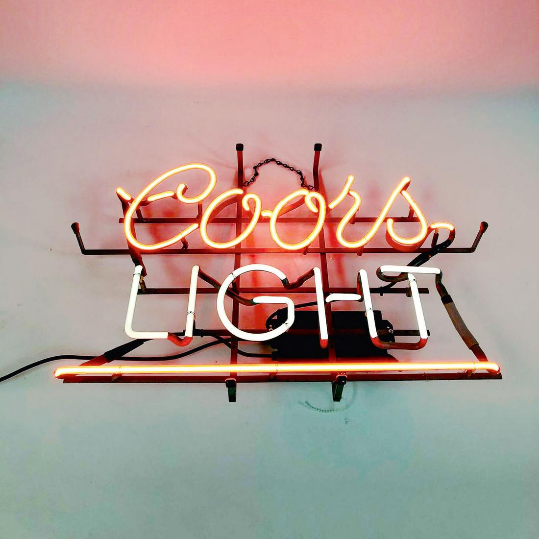 Original Coors Light Neon Sign (1 of 1)