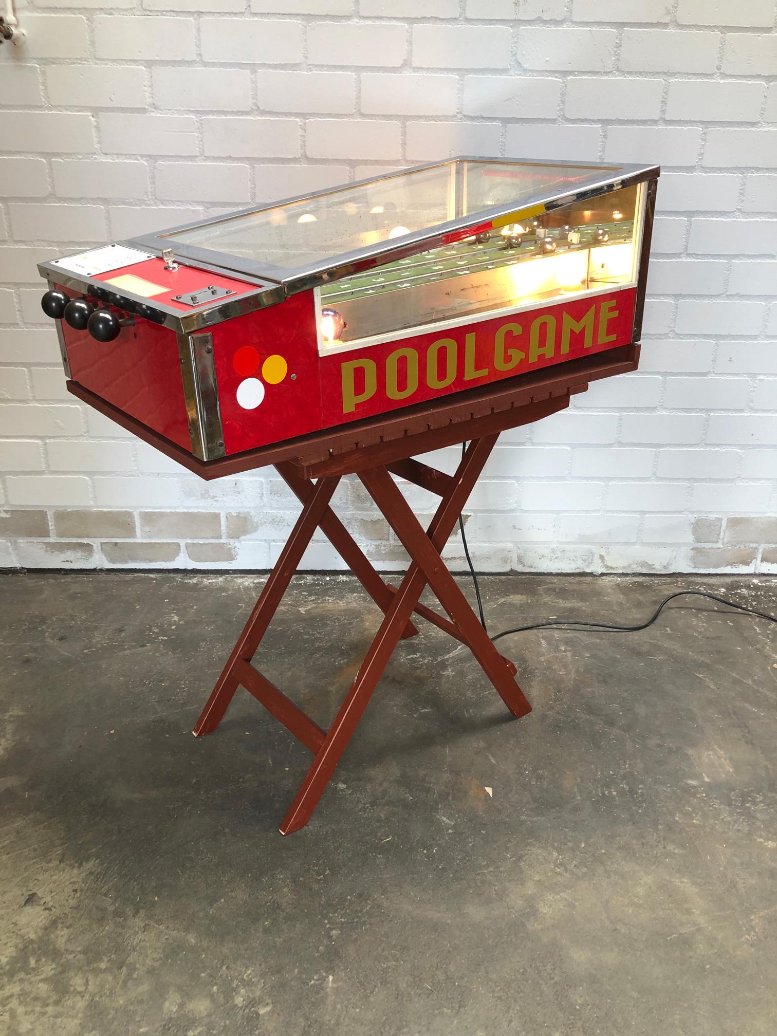 Electro-Mechanical Coin-Op Pool Arcade Game (1 of 10)