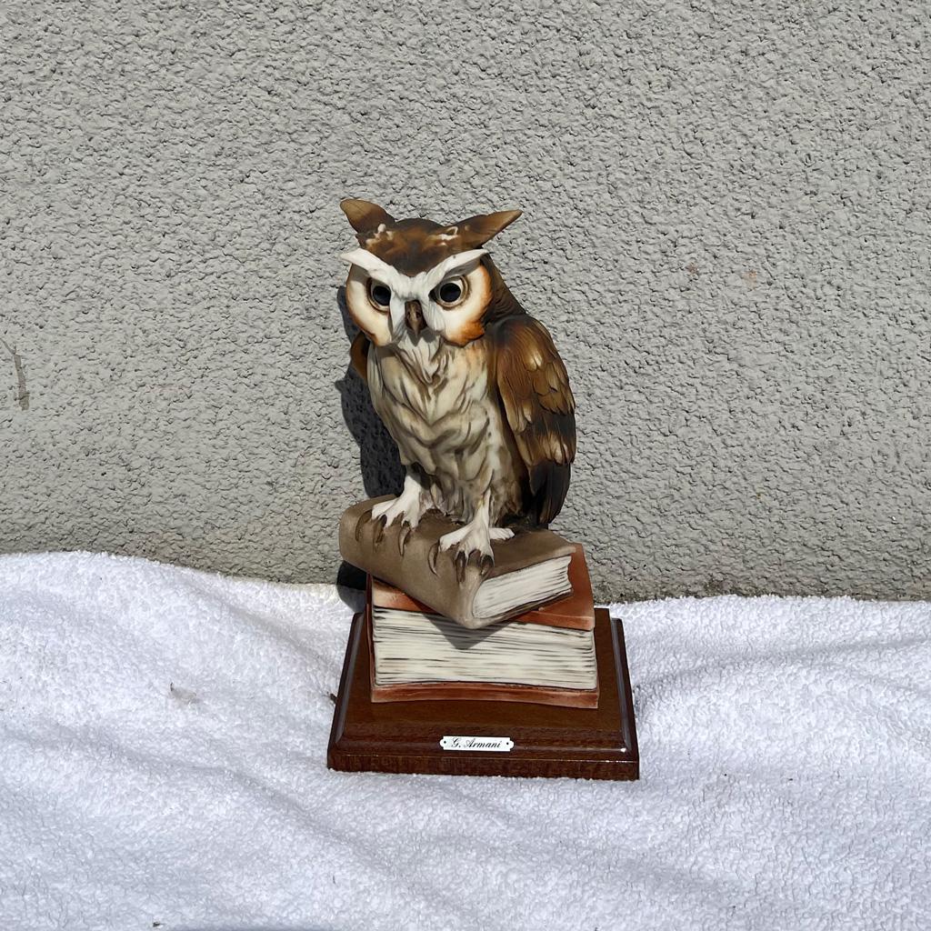 1983 Giuseppe Armani Wise Owl Figurine (1 of 8)