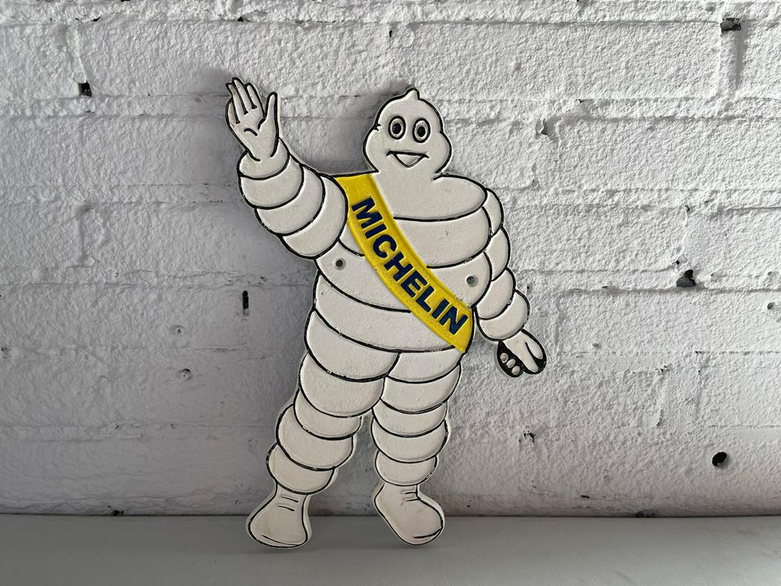 1990's Cast iron Michelin sign (1 of 2)