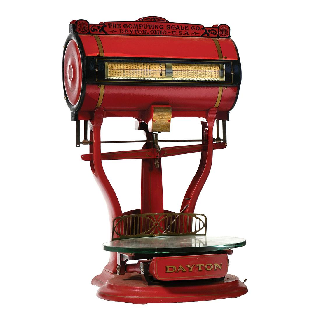 Vintage The Computing Scale Co. Grocery Scales (1 of 2)