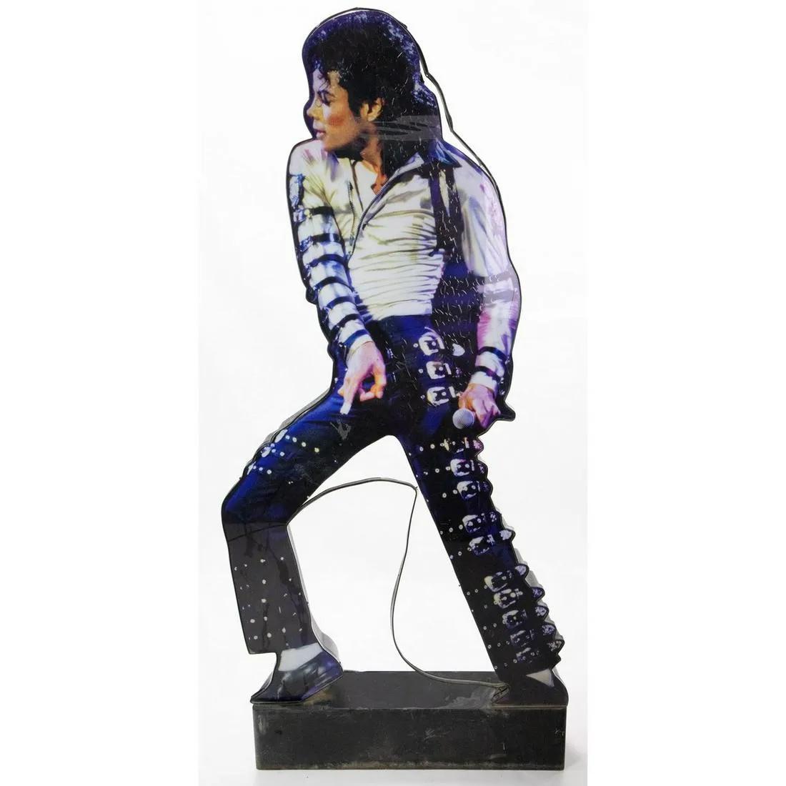 Lifesize Michael Jackson Yesco Light Up Sign (1 of 6)