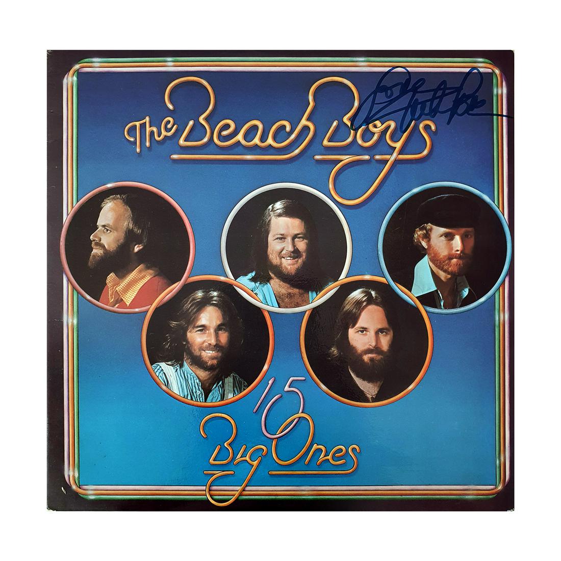 The Beach Boys  "15 Big Ones" Vinyl Record with Mike Love Signature (1 of 4)