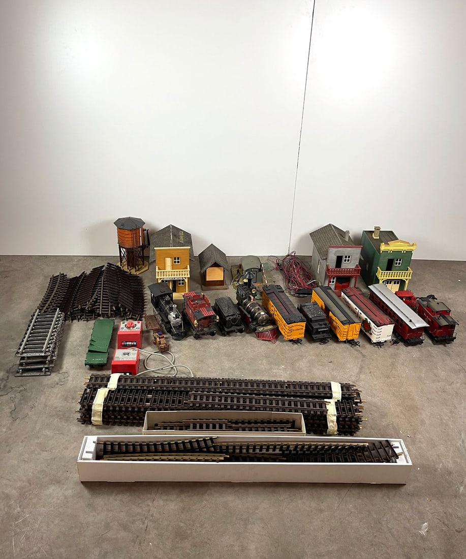 Lot of LGB (Lehmann Gross Bahn) Model Train Set Parts (1 of 9)