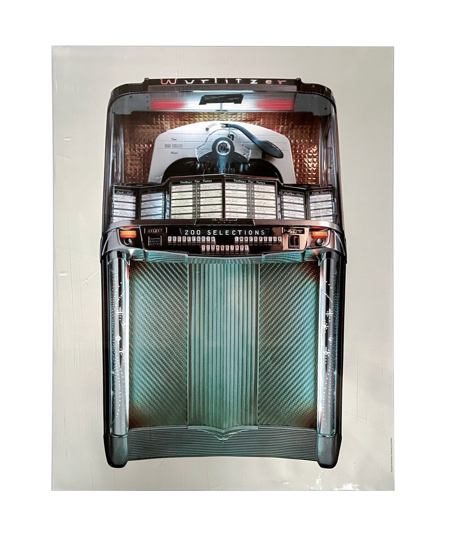 Poster of Wurlitzer 1900 "Centennial" Jukebox (1 of 2)