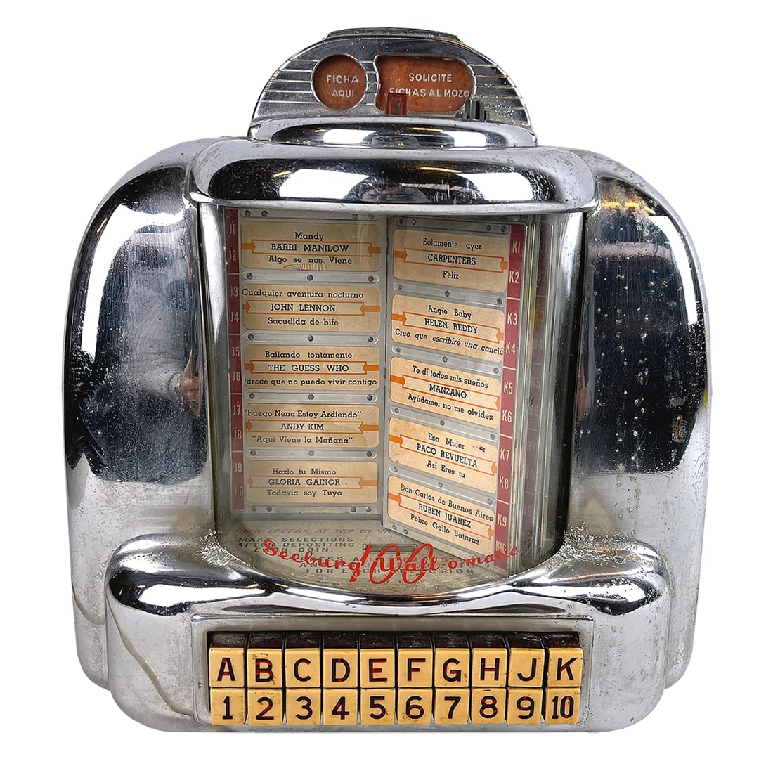 1949-1957 Seeburg Wallbox Model 3W1 (1 of 10)
