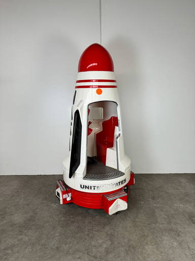 1993/1994 R.g. Mitchell Nasa Space Rocket Kiddie Ride