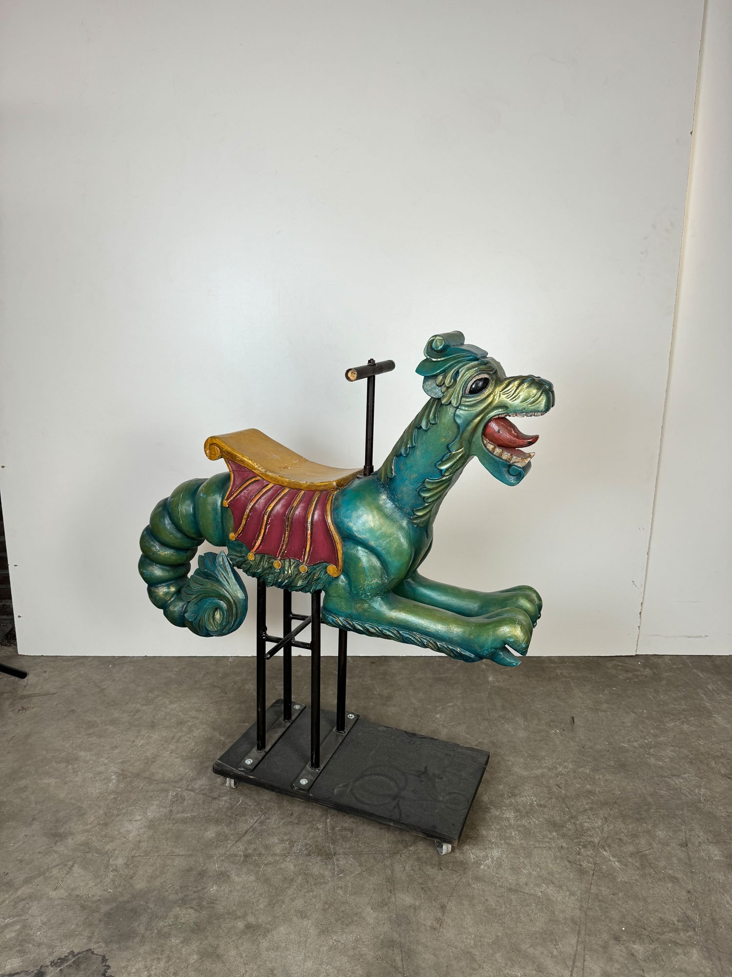 1950s European Sea Dragon Carousel Figure (1 of 8)