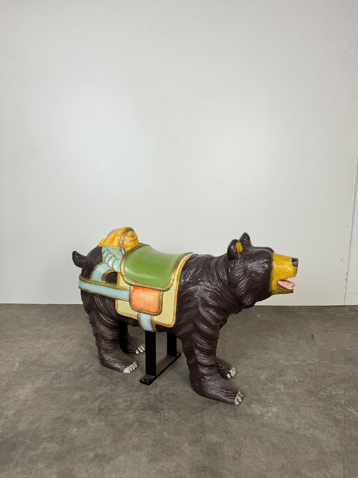Early 20th Century European Bear Carousel Figure (1 of 9)