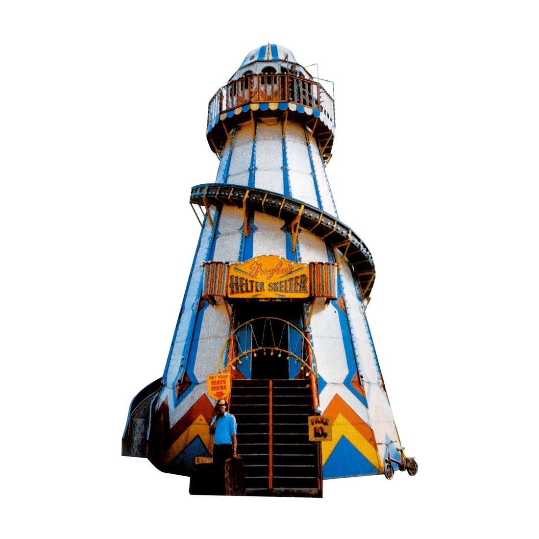 Helter Skelter Amusement Ride from Commander John Baldock Collection (1 of 2)