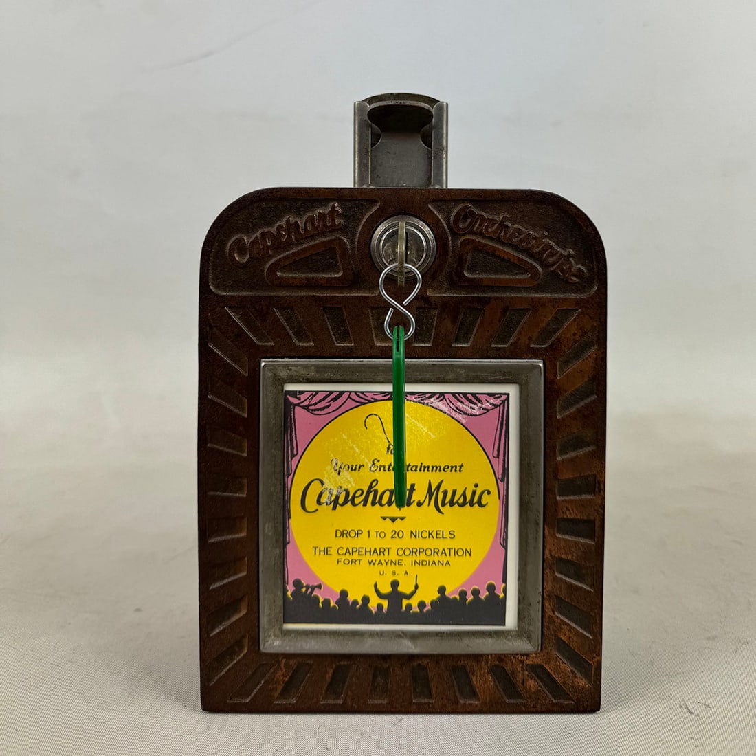 Capehart Orchestrope 5 Cent Non-Selective Wallbox ca. 1937 (1 of 11)