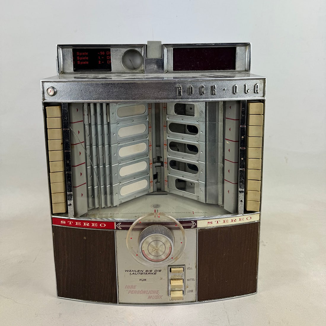 1964 Rock-Ola 501 Wallbox with German Labels (1 of 11)