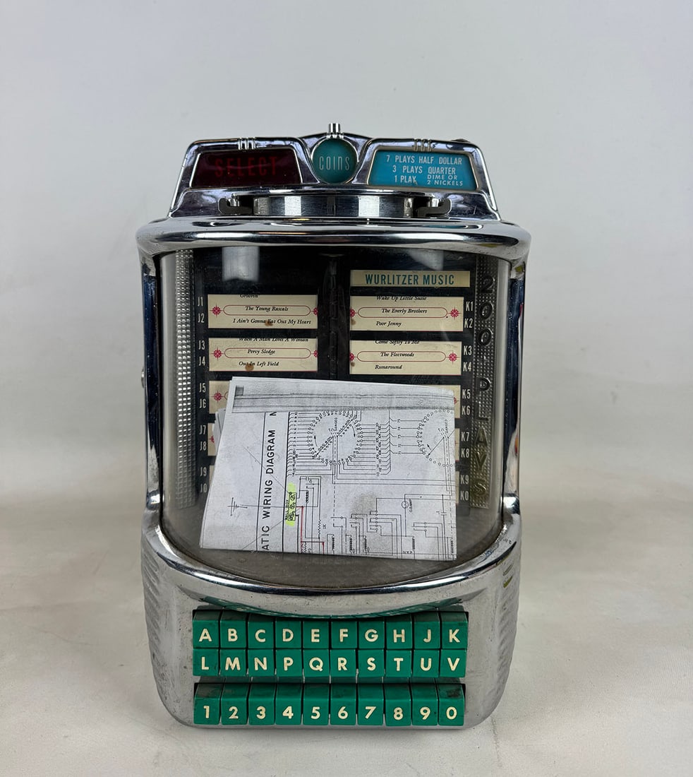 Wurlitzer 5250 Wallbox 1958-1964 (1 of 14)