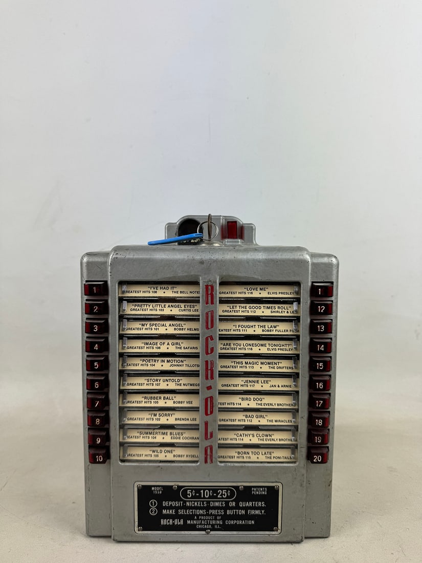 1950 Rock-Ola 1538 Wallbox (1 of 12)