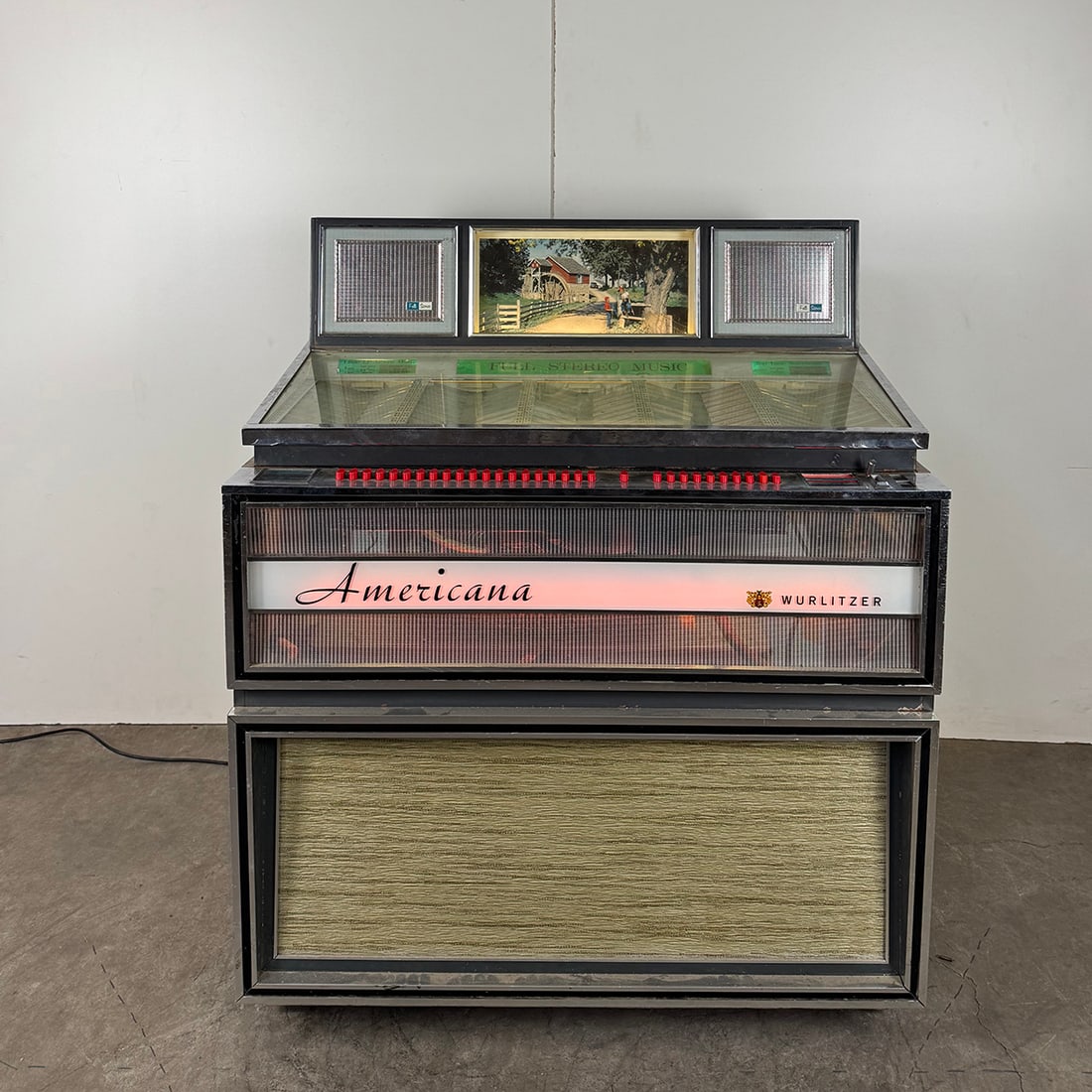 グ*ィ様 Wurlitzer AMERICANA II ジュークボックス 1960s Wurlitzer Americana II Jukebox For Sale At Auction
