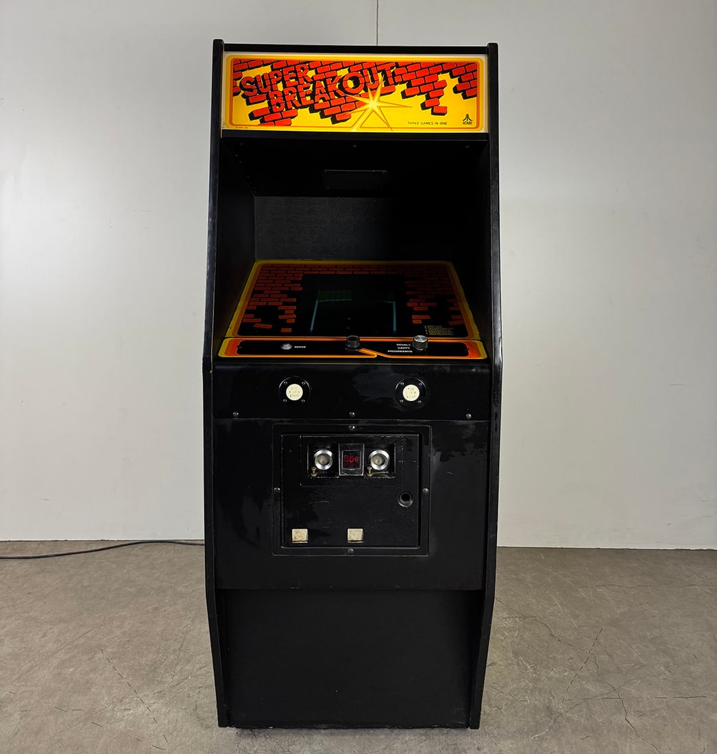 1978 Atari Super Breakout Video Game Arcade (1 of 16)